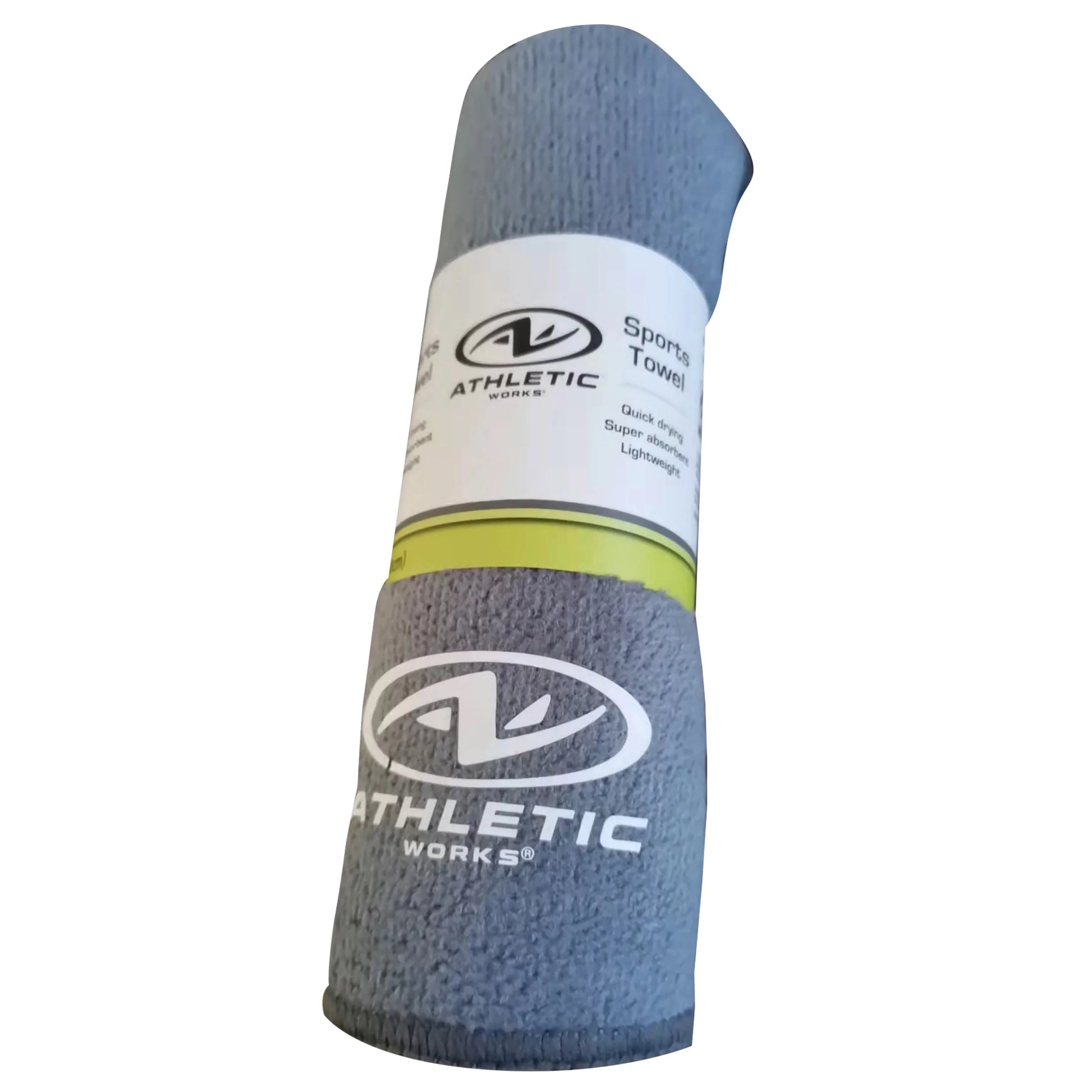 Charcoal Gray Yoga Microfiber Towel - 31.5" x 16