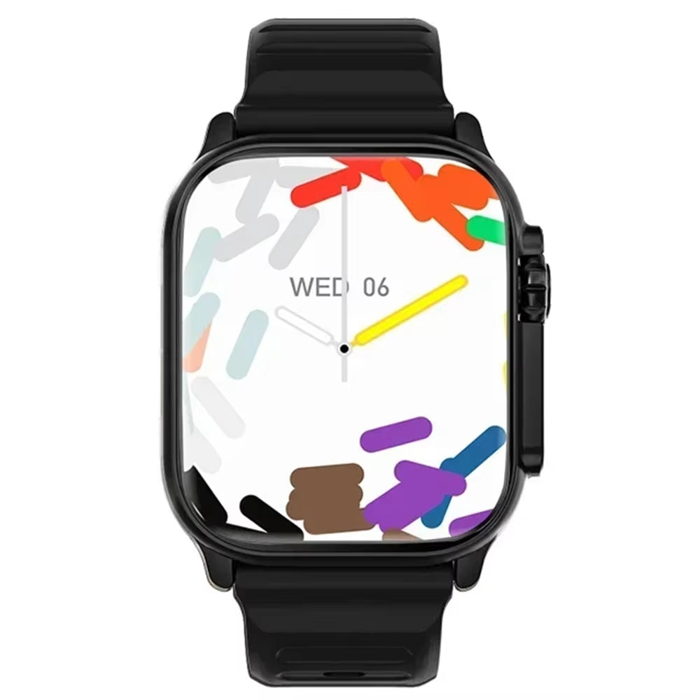 Bluetooth Smartwatch with Heart Rate Monitor, Message Alerts, and Sports Features for Android and iOS - Unisex Design