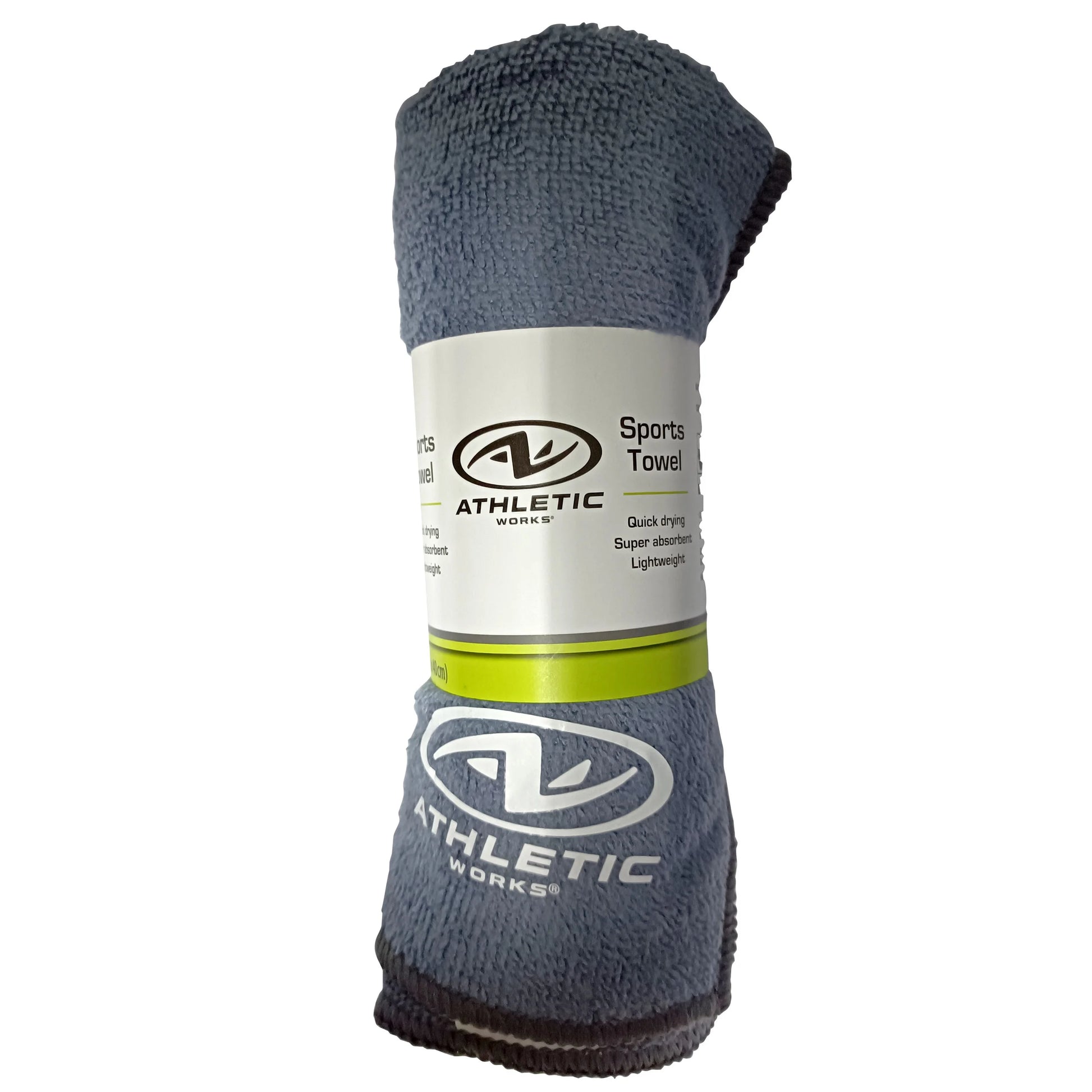 Charcoal Gray Yoga Microfiber Towel - 31.5" x 16