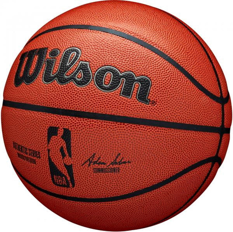 NBA Authentic Indoor/Outdoor Basketball - 29.5 Inch, Brown