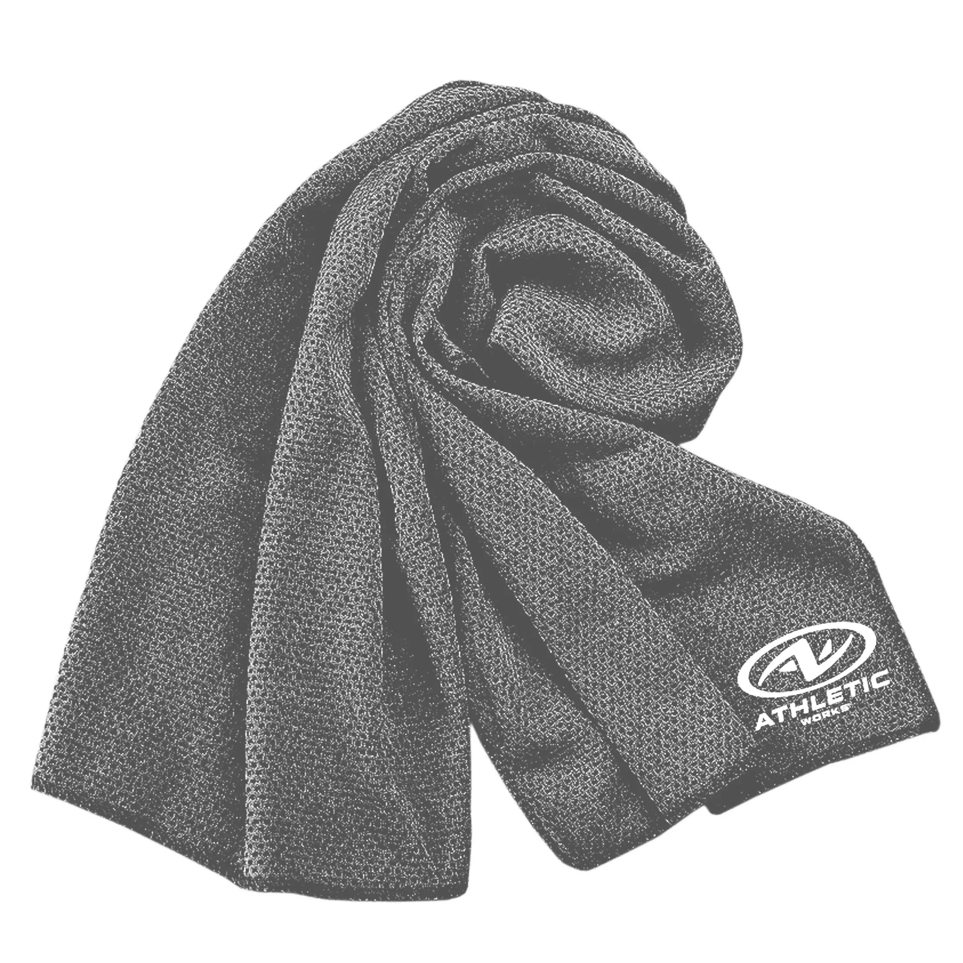 Charcoal Gray Yoga Microfiber Towel - 31.5" x 16
